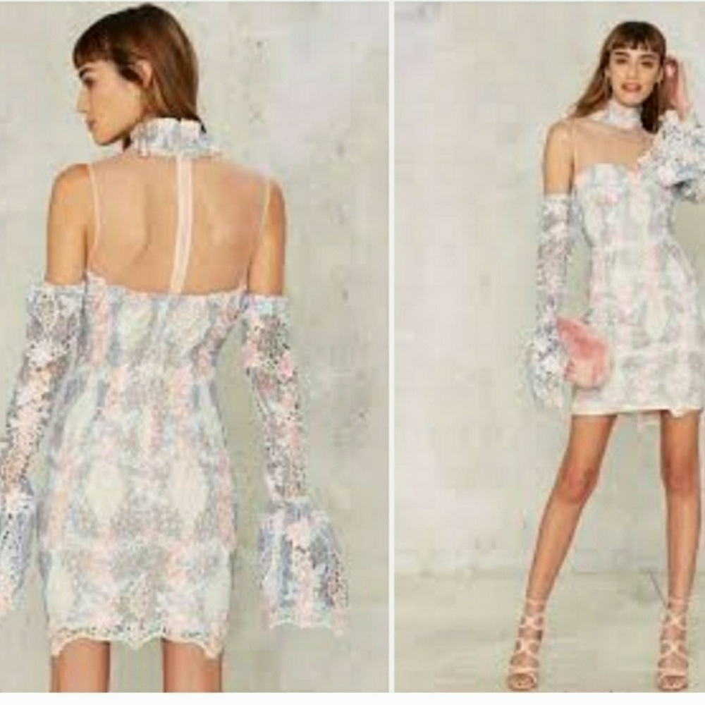 ASILIO FRENCH QUARTER BELL SLEEVE DRESS Si…